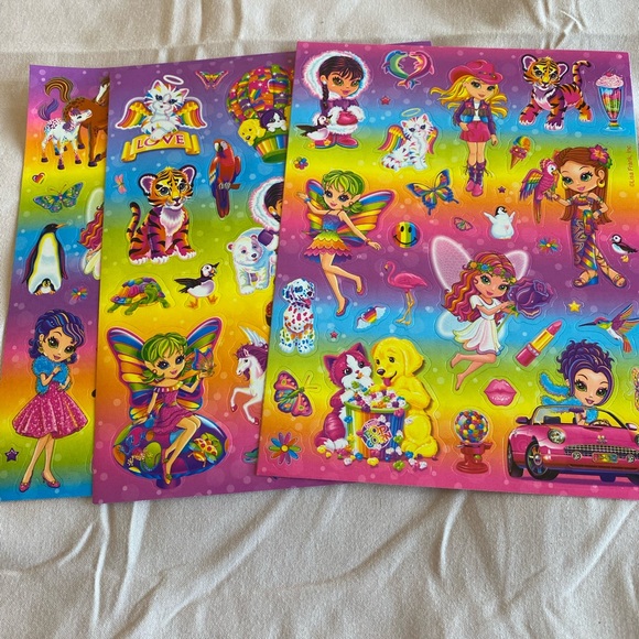 Lisa Frank Stickers - Picture 2 of 4